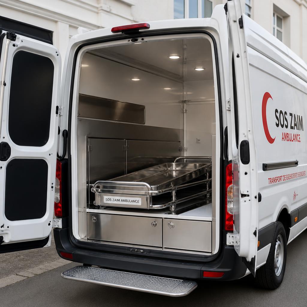 Ambulance funéraire réfrigérée SOS Zaim